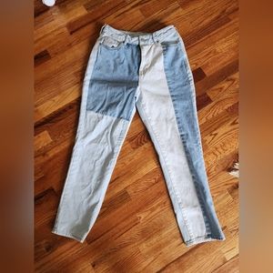 Pacsun Patchwork Mom Jeans sz 27